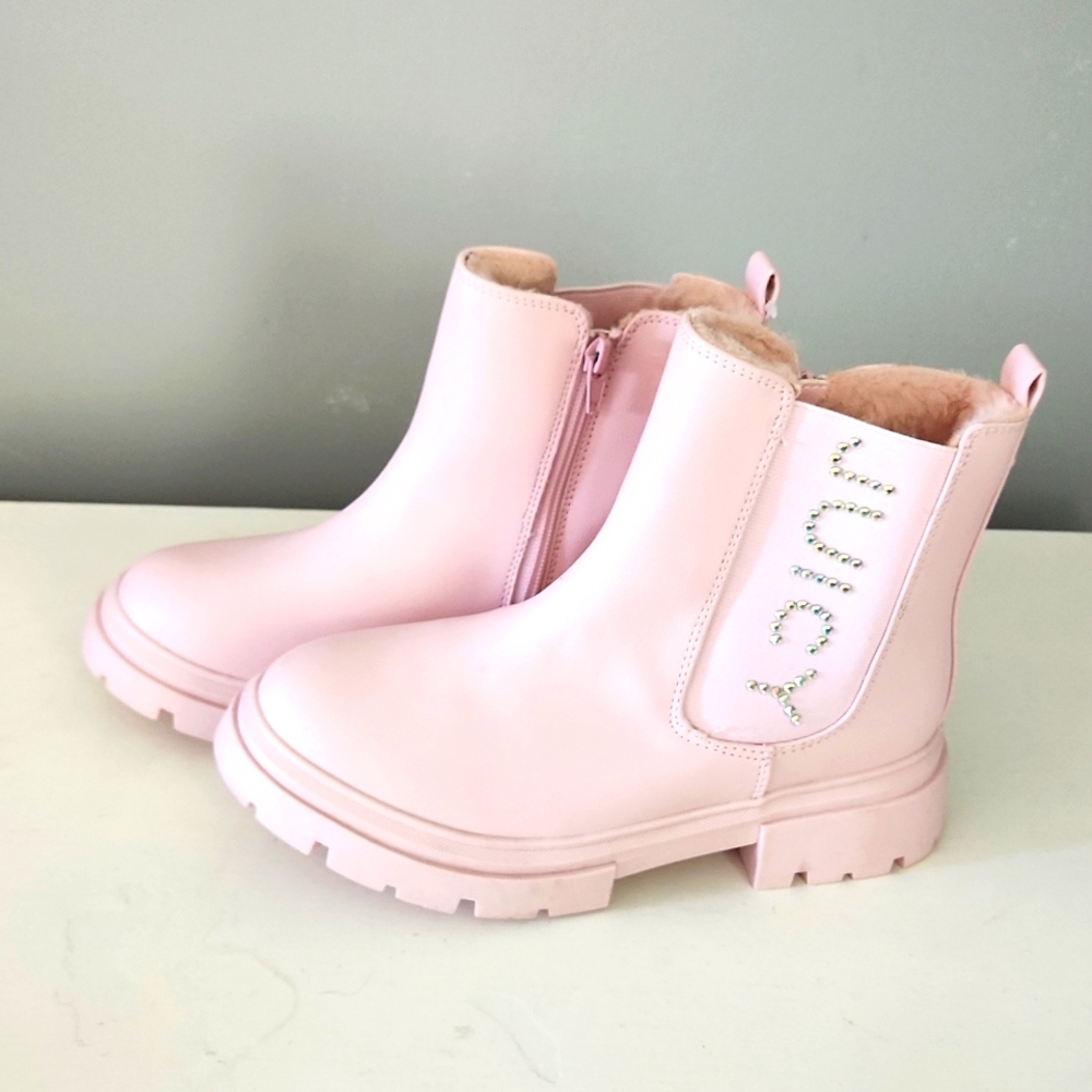 Juicy Couture Carlsbad, Pink, 'Combat Boot' style
